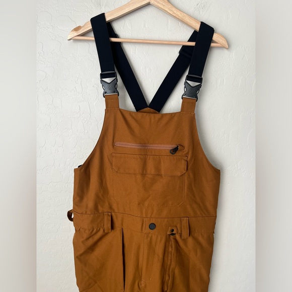 Volcom Roan Bib Overall Snowboard pants large - Picture 8 of 12